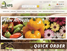 Tablet Screenshot of hpsseed.com